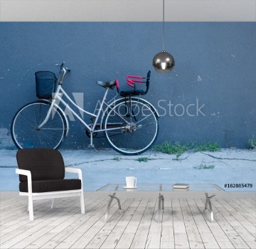 Bild på Urban Bicycle by the Grey Wall